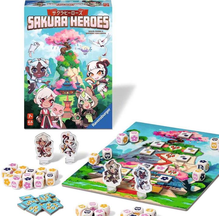Produktbild Ravensburger Sakura Heroes (Multilingual)