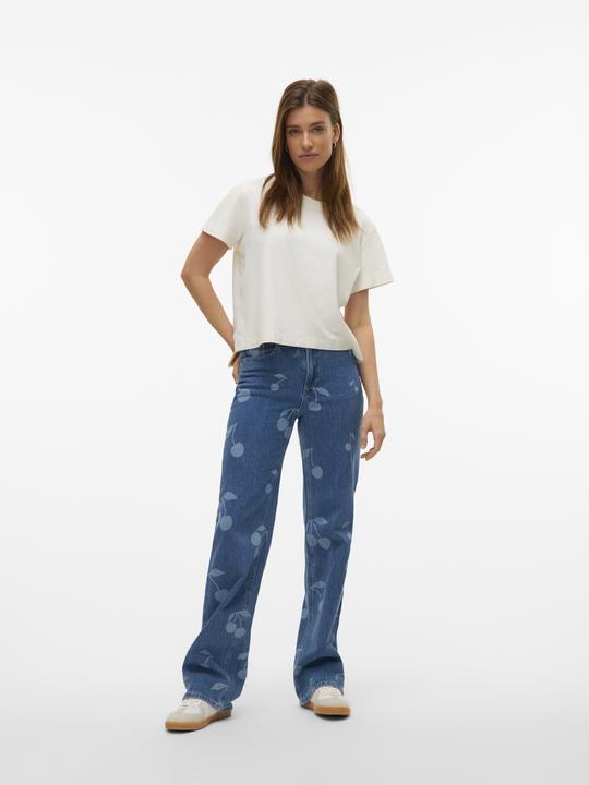 Image du produit Vero Moda VMTESSA Hohe Taille Weiter Beinschnitt Jeans Weit geschnitten (W28/L30)