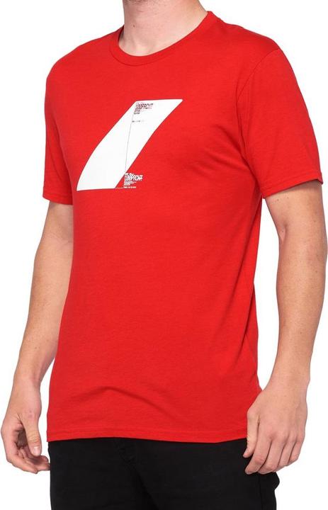 Image du produit 100% T-shirt Botnet rouge court manches taille Xl (nouveau) (XL)
