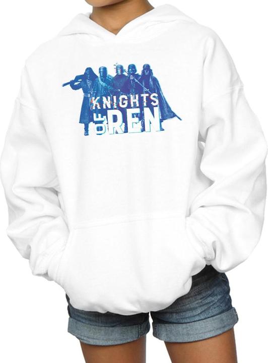 Actual product image Star Wars Girls The Rise Of Skywalker Knights Of Ren Glitch Hoodie (140, 146)