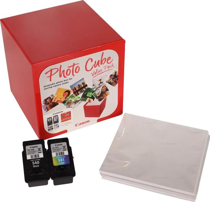 Image du produit Canon PG-540 / CL-541 Photo Cube Value Pack PP-201 13x13 cm 40 fls (M, C, CF, Y)
