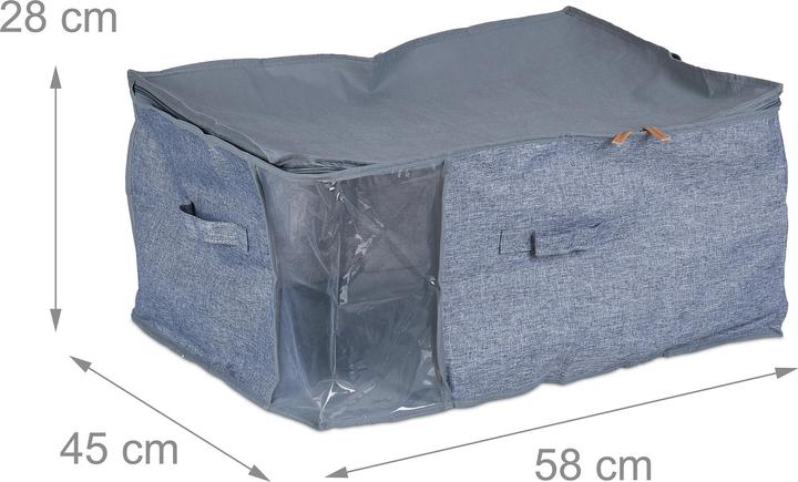 Image du produit Relaxdays 3x Unterbettkommode