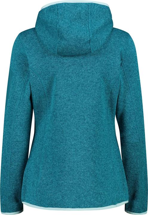 Actual product image CMP Campagnolo Women's Jacket Fix Hood Jacquard Knitted 3H19826 (34, XXS)
