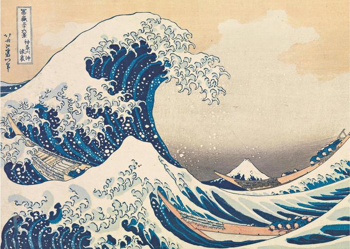 Produktbild Clementoni Hokusai Die grosse Welle (1000 Teile)