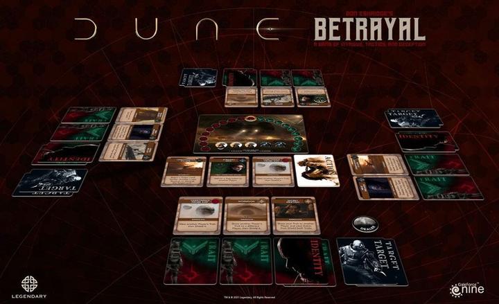 Actual product image Dune jeu de plateau Betrayal *ITALY*. (Italian)