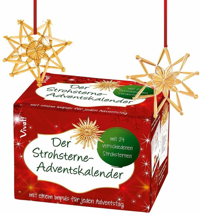 Actual product image The Straw Stars Advent Calendar