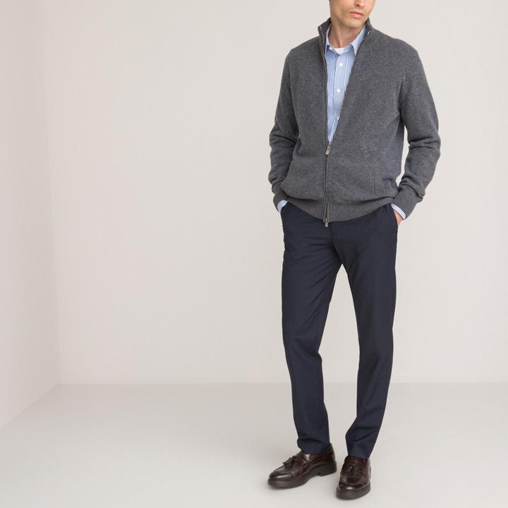 Produktbild La Redoute Collections Strickjacke aus 100% Lambswool (3XL)
