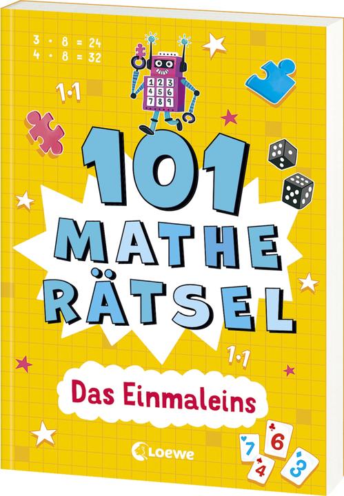 Produktbild Loewe 101 Matherätsel - Das Einmaleins (Deutsch, Gareth Moore, Eva Hierteis, Chris Dickason, 2024)