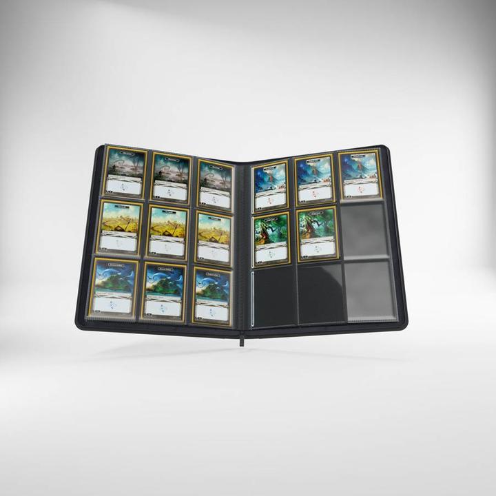 Produktbild Gamegenic GGS31001 - Zip-Up Album 18-Pocket Black Kartenalbum bis 360 Karten