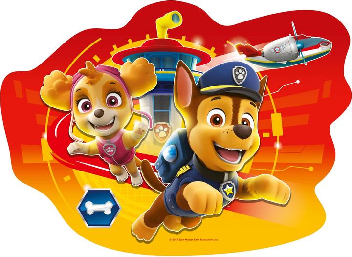 Produktbild Ravensburger 4 in 1 Shaped Puzzles - Paw Patrol (10 Teile)
