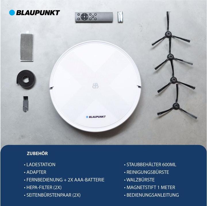 Actual product image Blaupunkt Bluebot XVAC (Robot vacuum)
