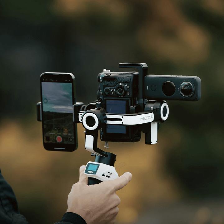 Actual product image Gudsen Gimbal for camera, camcorder, smartphone Moza AIRCROSS S (Smartphone, System camera, 1.80 kg)