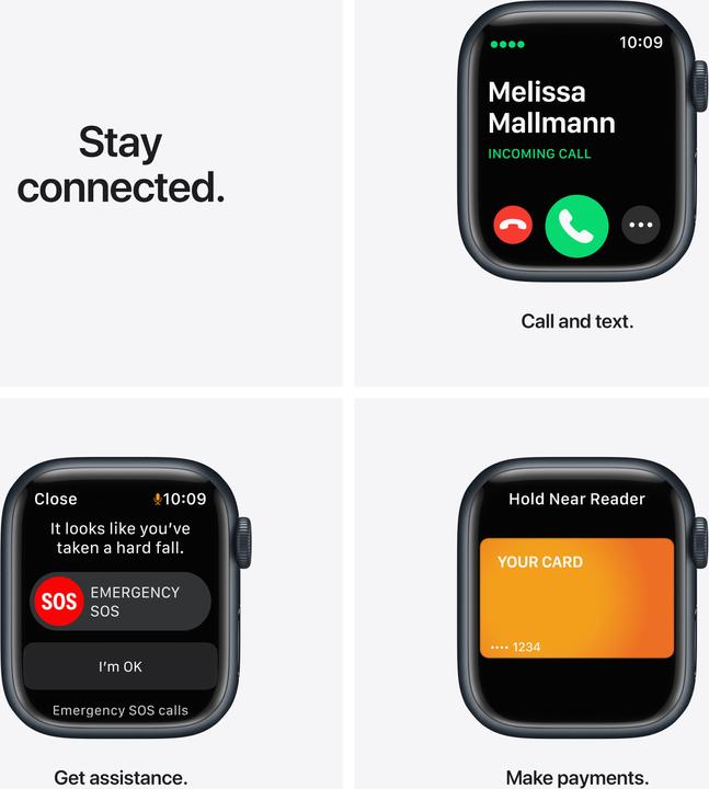 Produktbild Apple Watch Series 7 (41 mm, 4G)