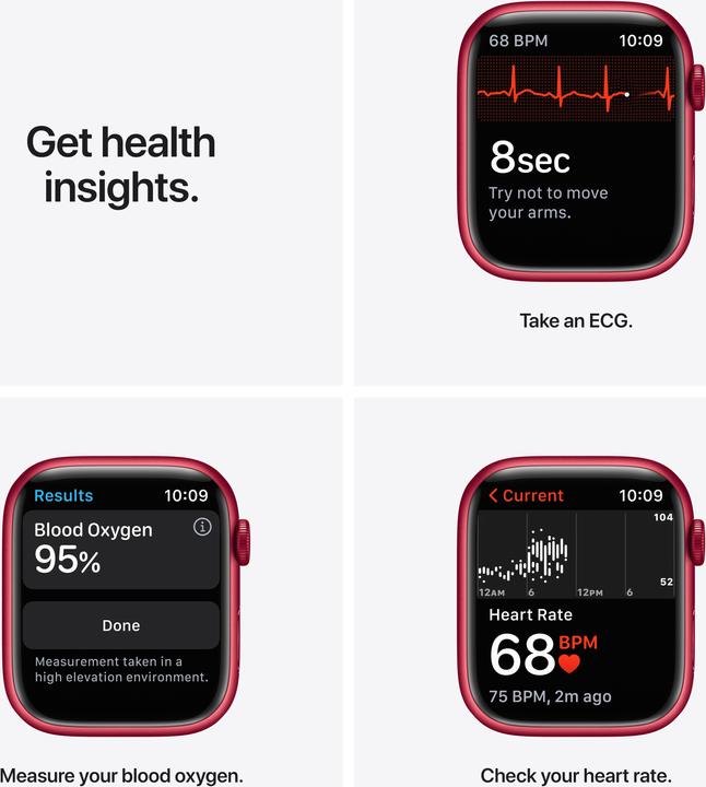 Actual product image Apple Watch Series 7 (45 mm, WLAN only)