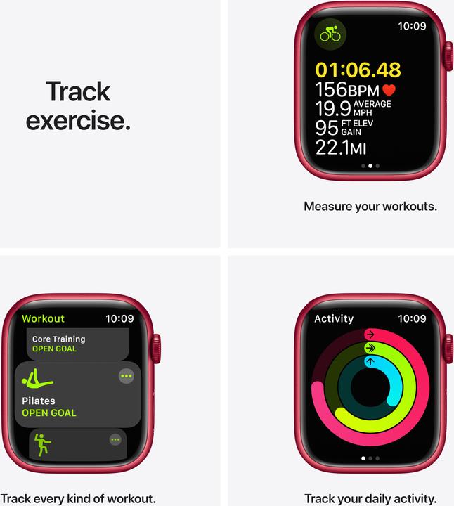 Actual product image Apple Watch Series 7 (45 mm, WLAN only)