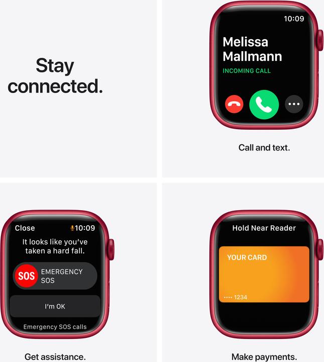 Actual product image Apple Watch Series 7 (45 mm, WLAN only)