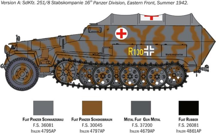 Produktbild 1:72 Sd.Kfz. 251/8 Ambulance