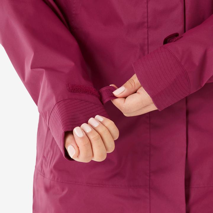 Produktbild Quechua Wanderjacke Damen wasserdicht - NH500 violett (M)