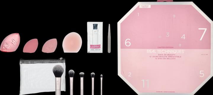 Real Techniques Days Of Beauty 12 Makeup Brushes Set