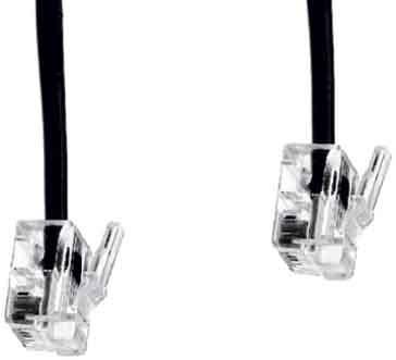 Image du produit E+P Câble téléphonique 3,0m T11 RJ11 Connecteur Western 6/4