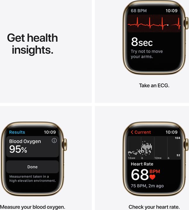 Immagine prodotto Apple Watch Series 7 (45 mm, 4G)