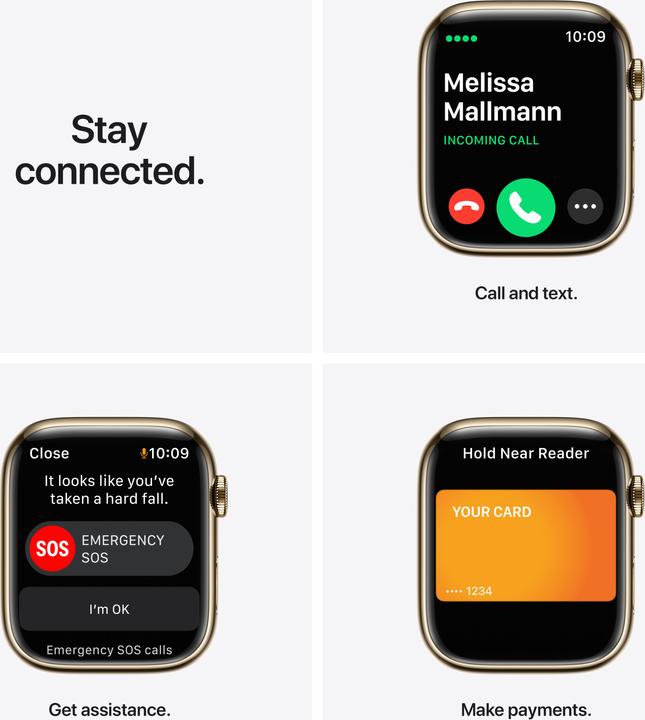 Immagine prodotto Apple Watch Series 7 (45 mm, 4G)