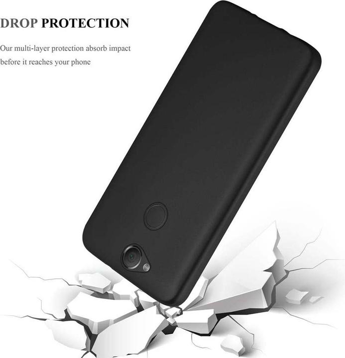 Actual product image Cadorabo Bumper TPU Matt Metallic (Sony Xperia XA2)