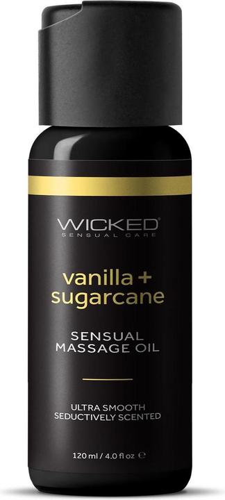 Produktbild Wicked Sensual Care wicked sensual massage oil vanilla sugarcane 120ml