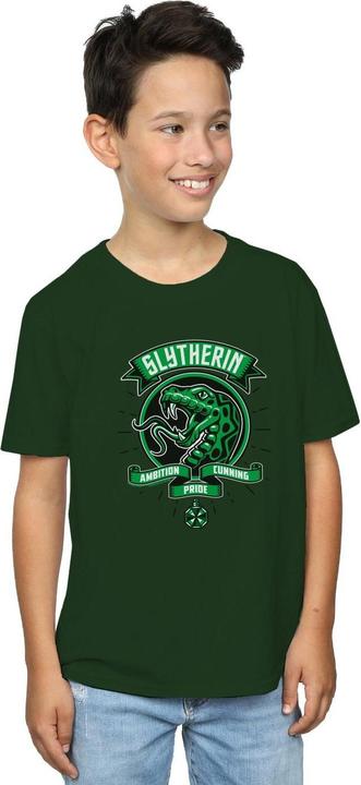 Image du produit - T-shirt SLYTHERIN TOON CREST - Garçon (140, 146)