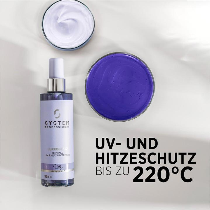 Actual product image System Professional LuxeBlond Bi-Phase UV & Heat Protector (180 ml)