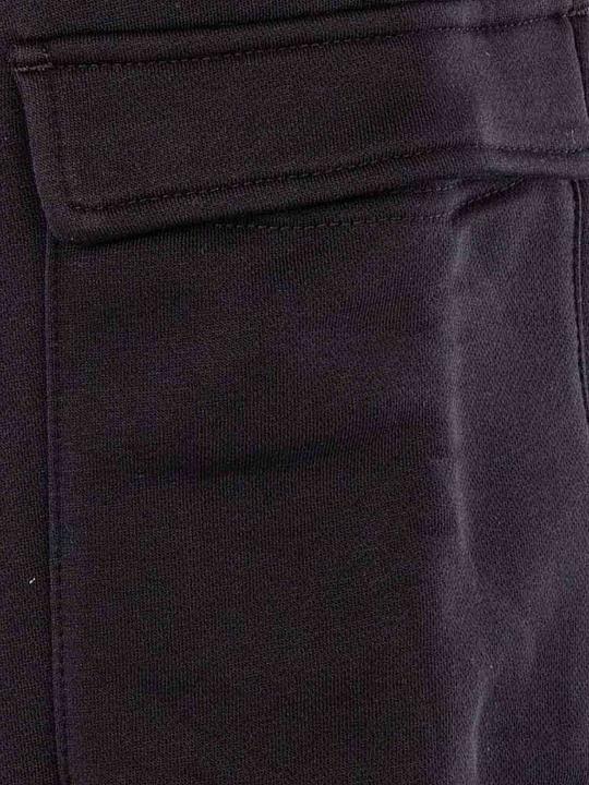 Actual product image Siksilk Sweatpants Black Essential Cargo Jogger (XS)