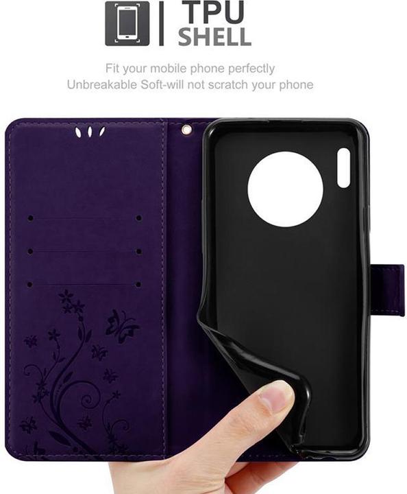 Productafbeelding Cadorabo Bloemen Boekomslag (Huawei Mate 30 Pro)