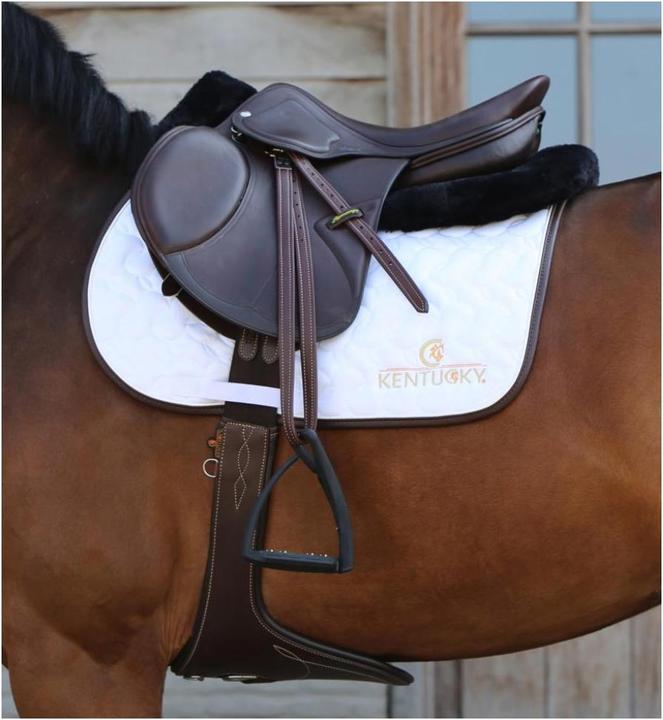 Image du produit Kentucky Horsewear Tapis de selle en peau d'agneau Half Pad Anatomic Absorb