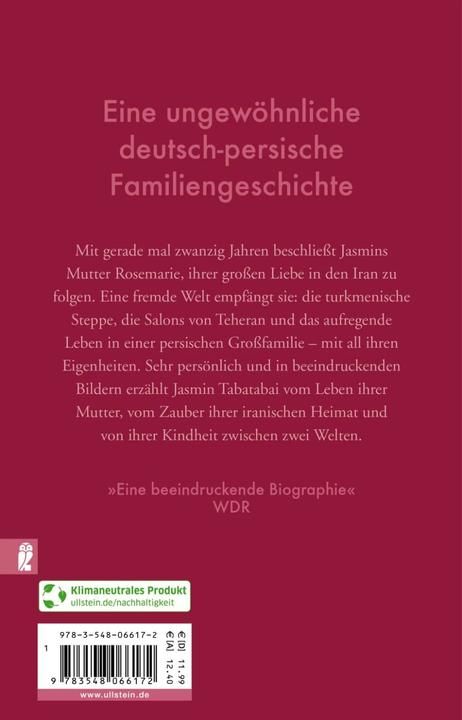 Actual product image Rosenjahre (German, Jasmine Tabatabai, 2022)