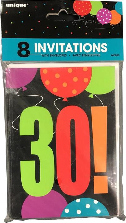 Image du produit Unique Party - Invitations CHEER (8 pcs)