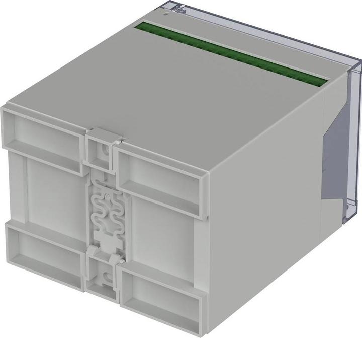 Produktbild Bopla CN 100 AK-SET Hutschienen-Gehäuse 100 x 75 x 109.5 ABS Lichtgrau (RAL 7035) 1 St. (Gehäuse)