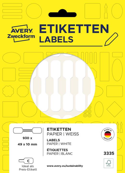 Produktbild Avery Preis-Etiketten