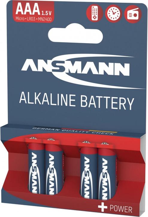 Image du produit Ansmann Pile AA 5+5 pièces (4 pcs, AAA, 1200 mAh)
