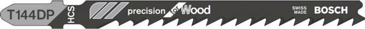 Image du produit Bosch Professional Zubehör Lame de scie sauteuse PRO Wood precise T144DP, 100 mm, 100 pcs.
