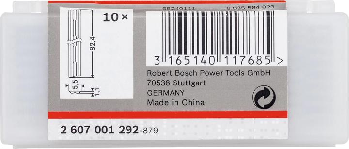 Actual product image Bosch Professional Zubehör Accessories Planer Knife straight