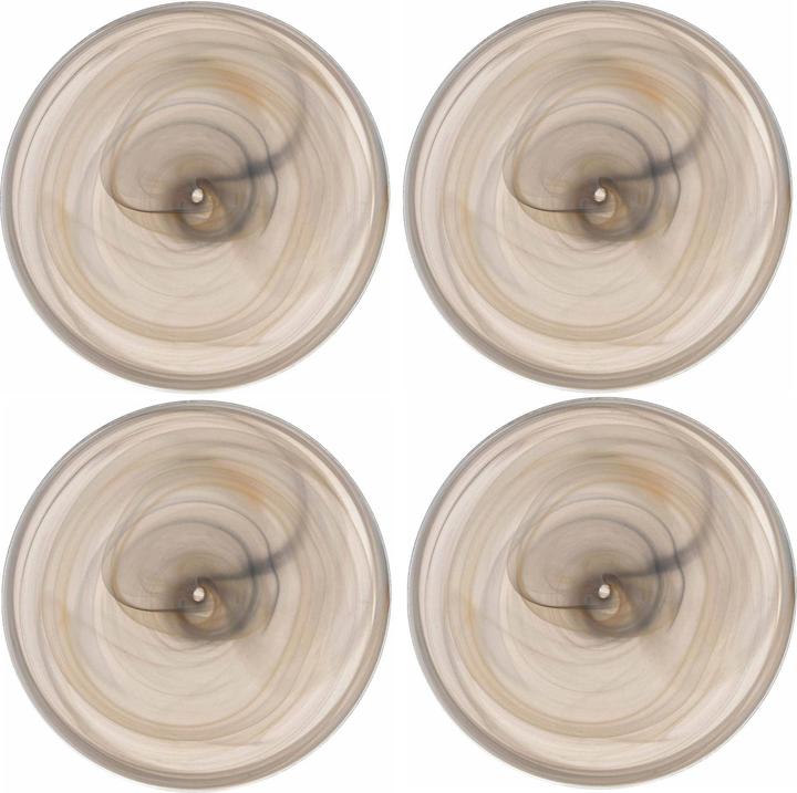 Actual product image Leonardo Breakfast & dessert plates Alabastro Ø 18 cm, 4 pieces,Beige (4 x, 18 cm)