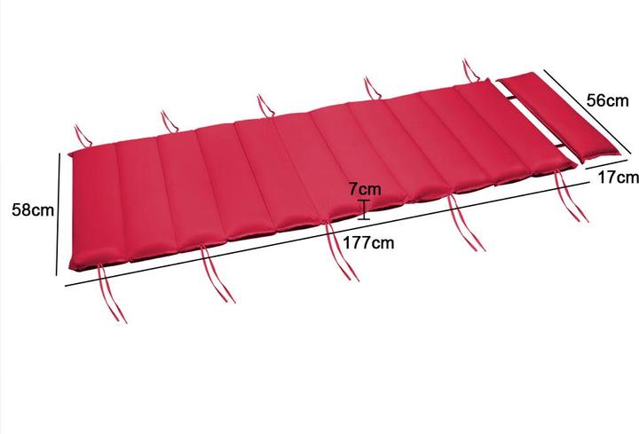 Immagine prodotto Detex Copri lettino (177 x 59 x 7 cm)