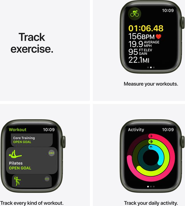 Produktbild Apple Watch Series 7 (45 mm, nur WLAN)