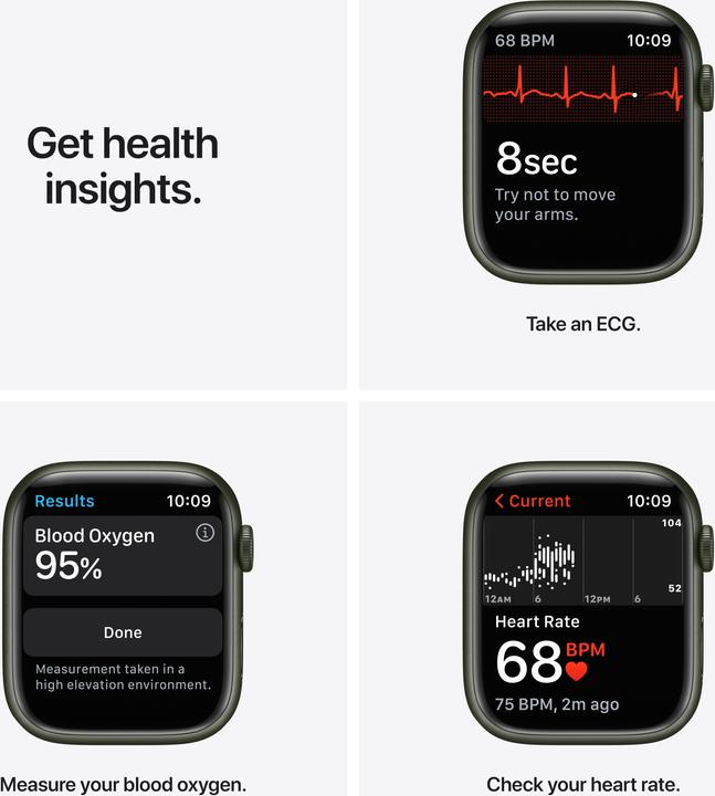Produktbild Apple Watch Series 7 (45 mm, nur WLAN)