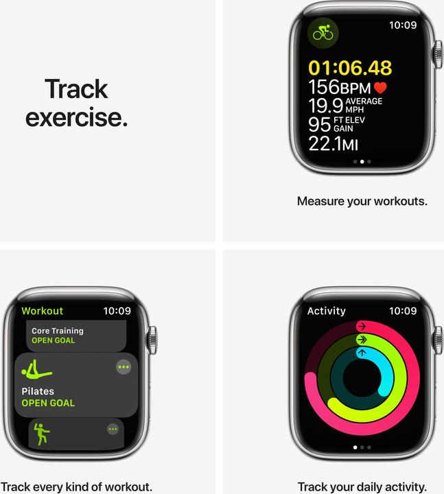 Actual product image Apple Watch Series 7 (45 mm, 4G)