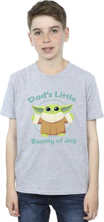 Actual product image Star Wars Boys The Mandalorian Bounty Of Joy T-Shirt (104)