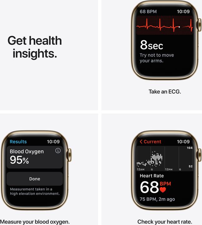 Actual product image Apple Watch Series 7 (45 mm, 4G)