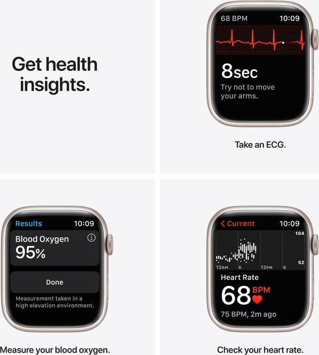 Produktbild Apple Watch Nike Series 7 (45 mm, 4G)