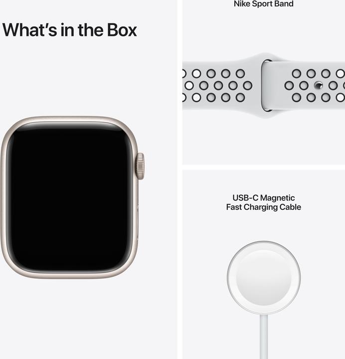 Produktbild Apple Watch Nike Series 7 (45 mm, 4G)