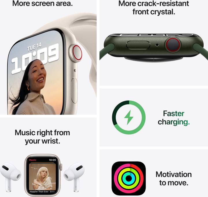 Produktbild Apple Watch Nike Series 7 (45 mm, 4G)